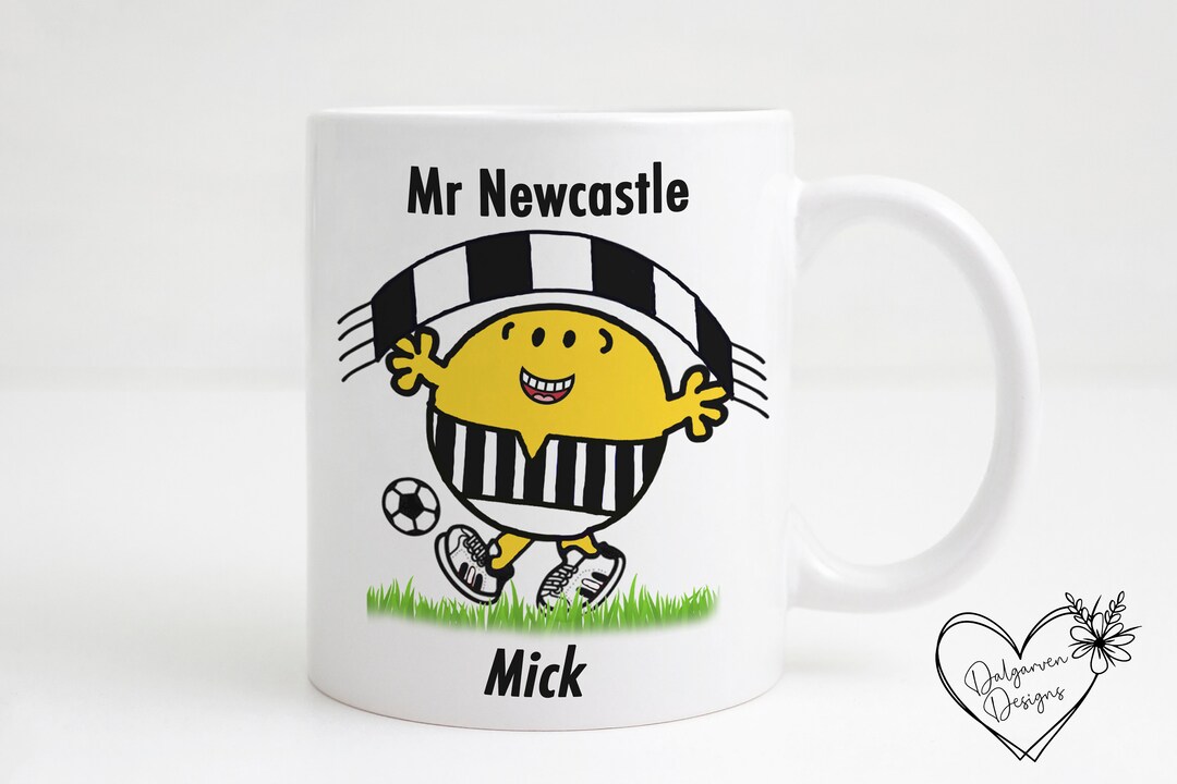 Newcastle Fan Folienballon 'No.1' – 45,7 Cm, Schwarz-weiß Für Geburtstage & Partys