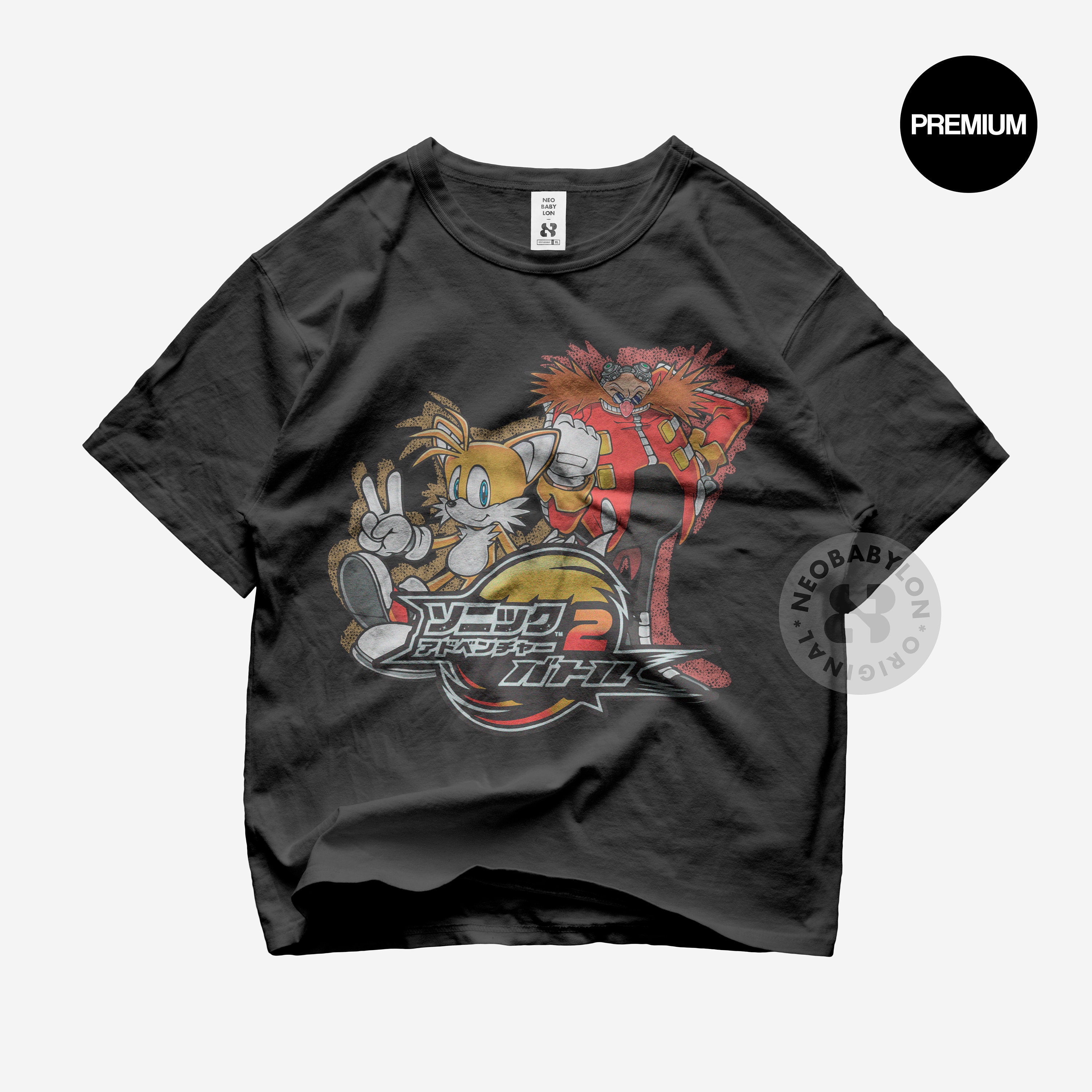 Hedgehog Japanese Shirt, Sonic Adventure 2, Dreamcast