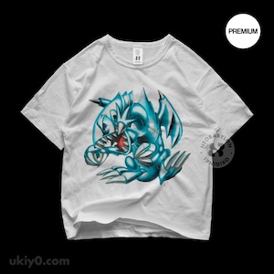 BlueEyes Toon Dragon shirt, Anime shirt, Japanese streetwear