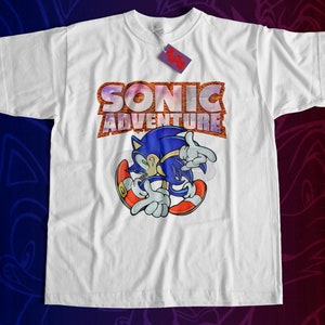 Hedgehog Japanese shirt, Sonic Adventure Shirt, Japanese streetwear
