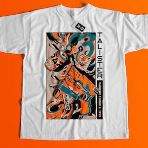 Talister anime shirt, japanese streetwear