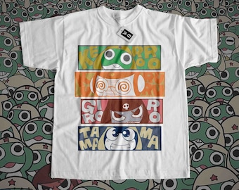Keroro shirt, japanese streetwear, harajuku style