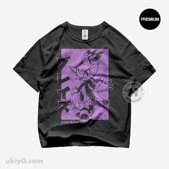 Hedgehog Japanese Shirt, Sonic Adventure 2, Dreamcast Japanese