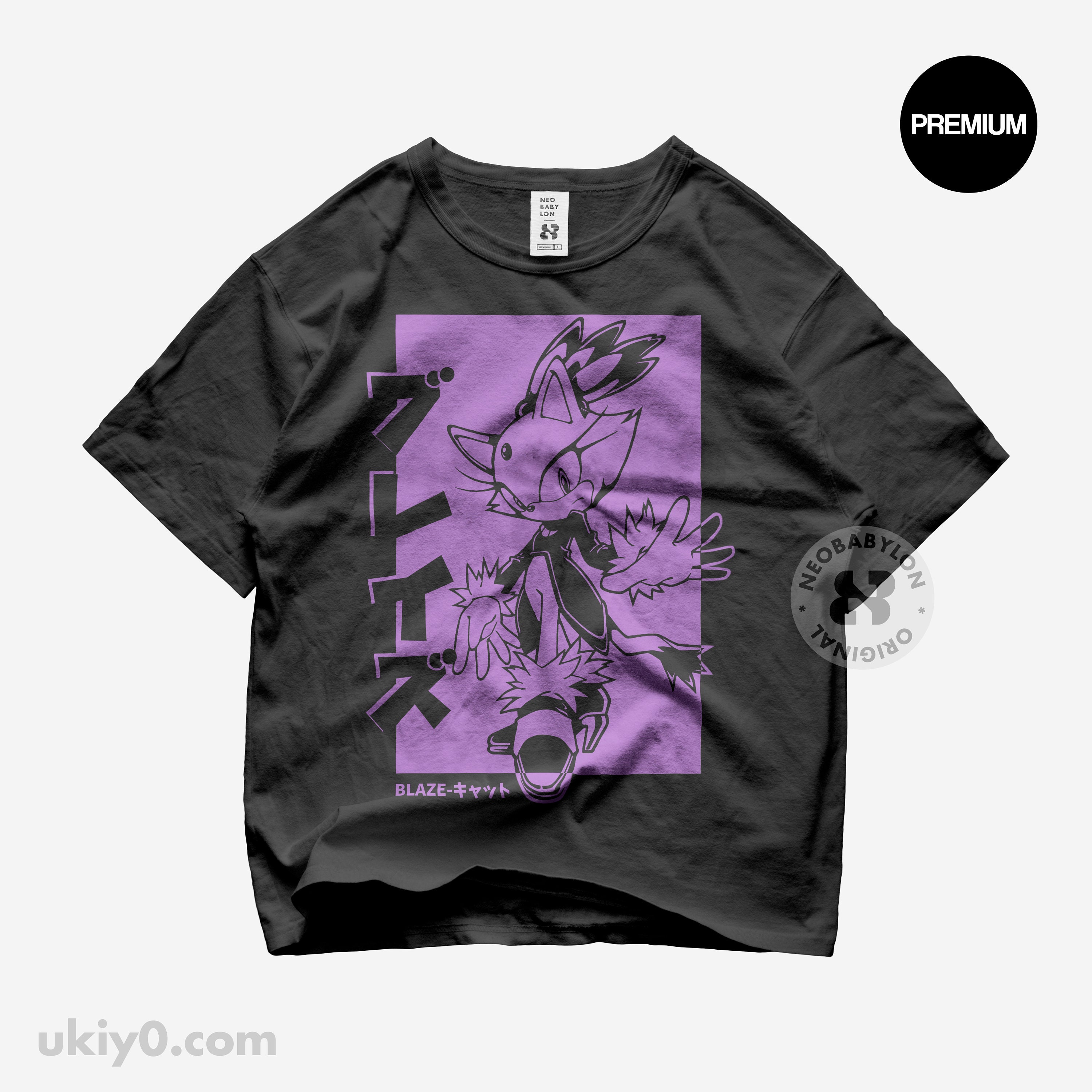 Hedgehog Japanese Shirt, Sonic Adventure 2, Dreamcast Japanese