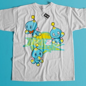 Hedgehog Japanese shirt, Sonic Adventure 2, Dreamcast Japanese Streetwear - Chaos