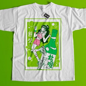 Anime 90&#39;s shirt, vintage style, korean shirt