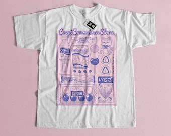 Anime 90's shirt, vintage style, korean shirt