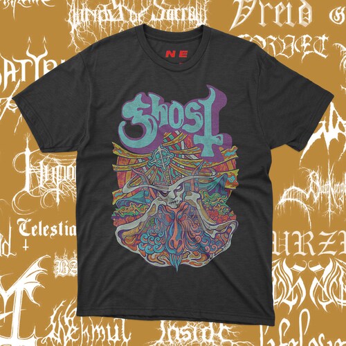 Ghost BC Shirt Ghost BC Mary on a Cross Etsy