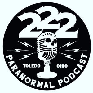 222 Paranormal Podcast 4 inch round Vinyl Sticker