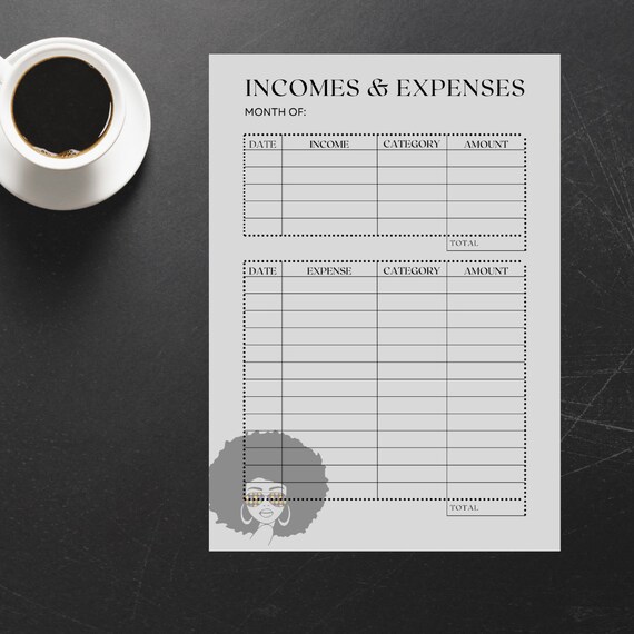 Printable Budget Sheet - Etsy
