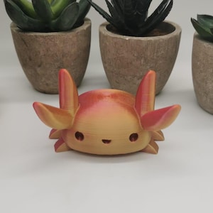 Söt krabba pennhållare | Krabba | Pennorganisatör | Skrivbordsdekoration | Kawaii pennhållare | Pennhållare | Skrivbordstillbehör