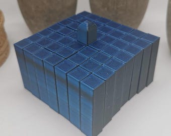 Flexi Grid - the fractal fidget block | Toy | rectangular fidget | Pixel Toy | Rectangular fidget | Cube | Grid | Rectangular fidget