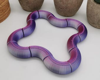 Infinity Tubes - die unendlich verformbaren Tubes | beweglich | Desktop Toy | Schreibtischspielzeug | verformbares Fidget | Zappel Spielzeug