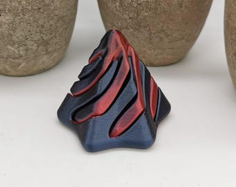 Vortex Vulcan - the irrational fidget toy | desk toy | mathematical fidget | desktop fidget | spiral fidget | volcano fidget