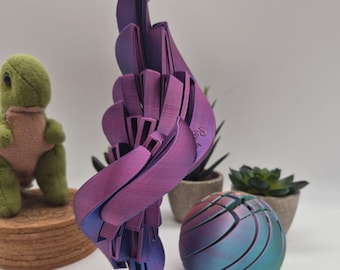 Slime Ball - Twisty Fidget | Kinetic Spiral Ball | Flexible Fidget Toy | Desk Toy | Sensory | Gift for Adults