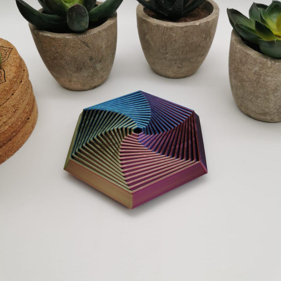 Heagonal Fidget Hexagon Fidget - the Fractal Hexagon | Toy | Hexagonal Fidget | Fractal ...