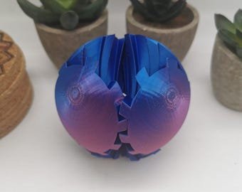 Lotus Gear Ball - Zahnradkugel | Schreibtischspielzeug | Desktop Toy | Zahnrad Fidget | Gear Ball | Zahnrad Kugel | Gear Fidget Toy