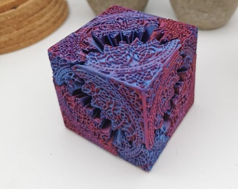 Celtic Gear Cube - The gear cube with Celtic symbols | Gear Cube | Fidget Toy | Gear Cube | Rotating Cube