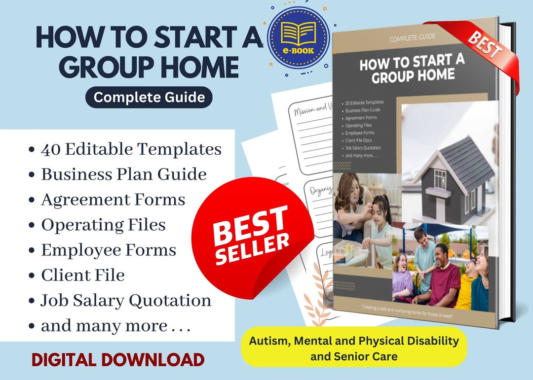 how to write a group home business plan