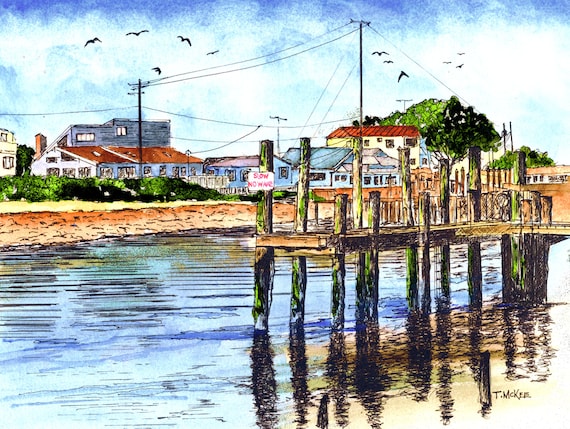 The Docks at Bowers Beach Delaware
