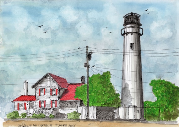 Fenwick Island Delaware Lighthouse