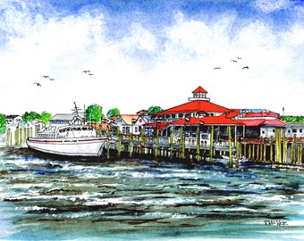 Fisherman's Wharf, Lewes, Delaware