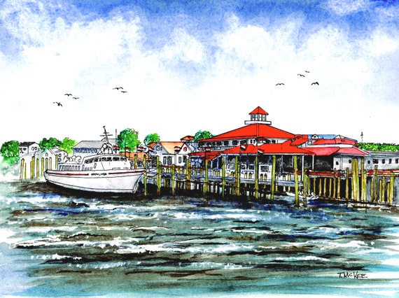 Fisherman's Wharf, Lewes, Delaware