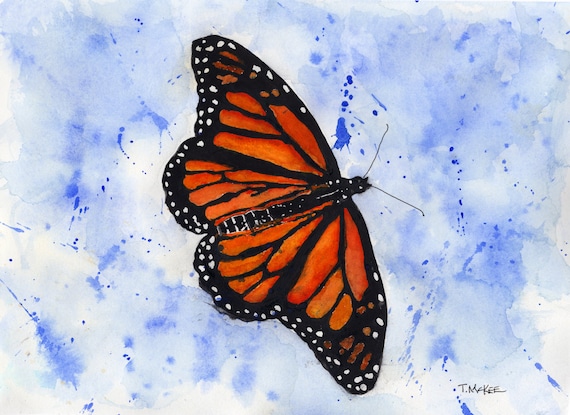 Floating Monarch