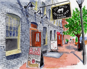 The Horse You Came In On Saloon, Fells Point, Baltimore