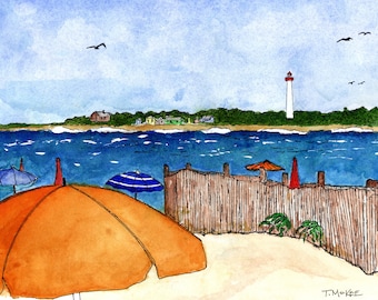 Cape May Lighthouse Across the Cove