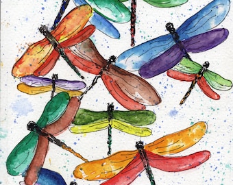Dragonfly Swarm