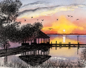 Sunrise at Gull Point