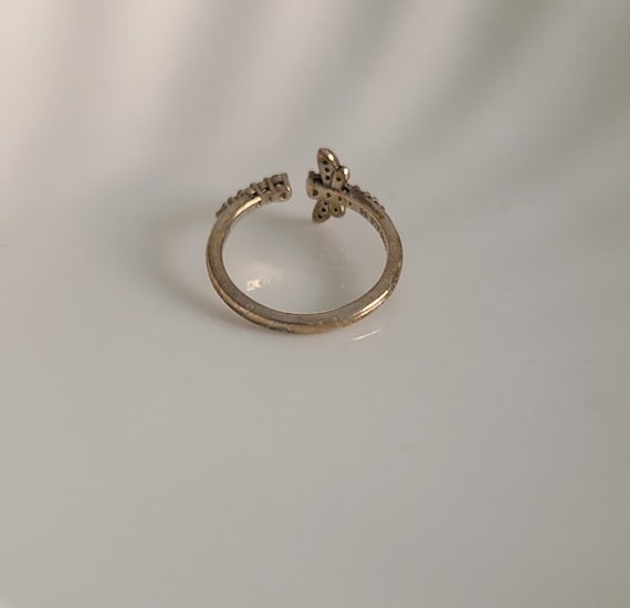 PANDORA Bague ouverte libellule scintillante en argent sterling 925 taille 6 reglable Etsy France