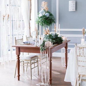 macrame | handcrafted table runner | bespoke wedding & party decor | cottagecore