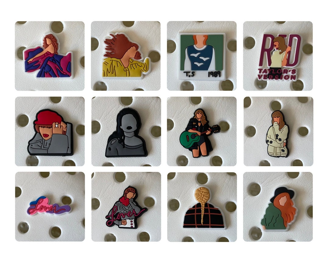 Taylor Swift Crocs Charms Etsy UK