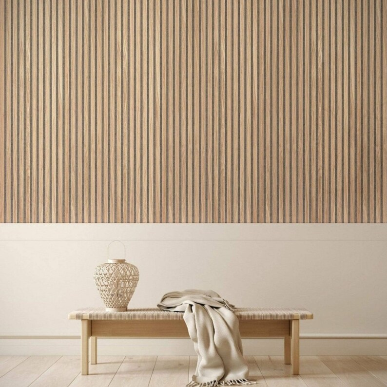 Wide Wall Textured Design Panels Wood Slat Wall Panel 3D Etsy Australia