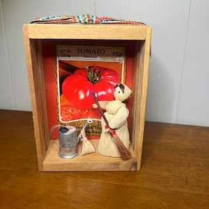 Vintage Corn Husk Doll &quot;Just Like us&quot;, handcrafted in Minneapolis MN