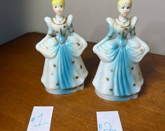ヴィンテージ ディズニー シンデレラ フィギュア PVC ケーキトッパー