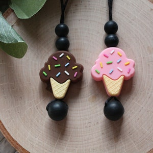 Ice Cream Fidget Necklace - Stim Necklace - Sensory Necklace
