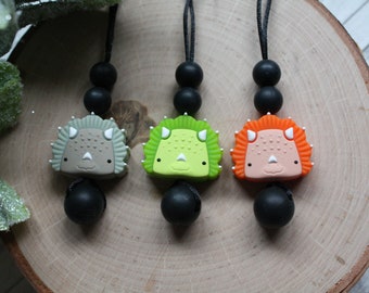 Dinosaur Fidget Necklace - Stim Necklace - Sensory Necklace