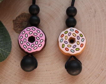 Donut Fidget Necklace - Stim Necklace - Sensory Necklace