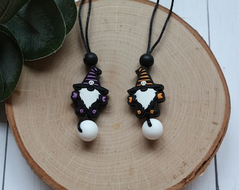 Witch Gnome Fidget Necklace - Stim Necklace - Sensory Necklace