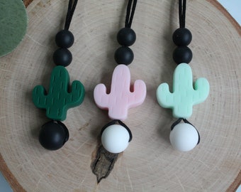 Cactus Fidget Necklace - Stim Necklace - Sensory Necklace