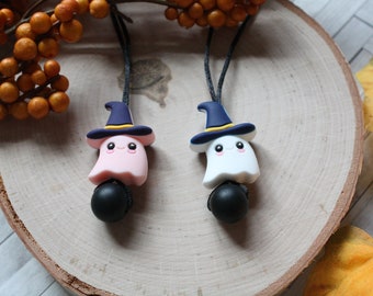 Ghost Fidget Necklace - Stim Necklace - Sensory Necklace