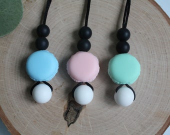 Macaron Fidget Necklace - Stim Necklace - Sensory Necklace