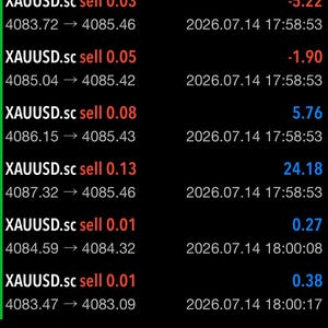 Geautomatiseerde Forex EA MT4-handelssoftware met persoonlijk instellingenbestand