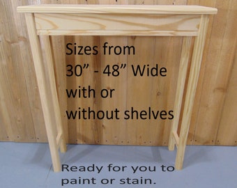 Slim Console Table: Narrow Hall Entry Table