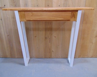 Console Table Slim, Small Hall Table, Small Entry Table, Sofa Table Narrow