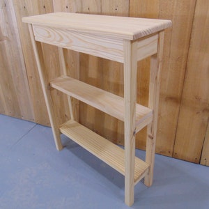 Small Hall Table, Small Entry Table, Console Sofa Table, Sofa Table Narrow image 7