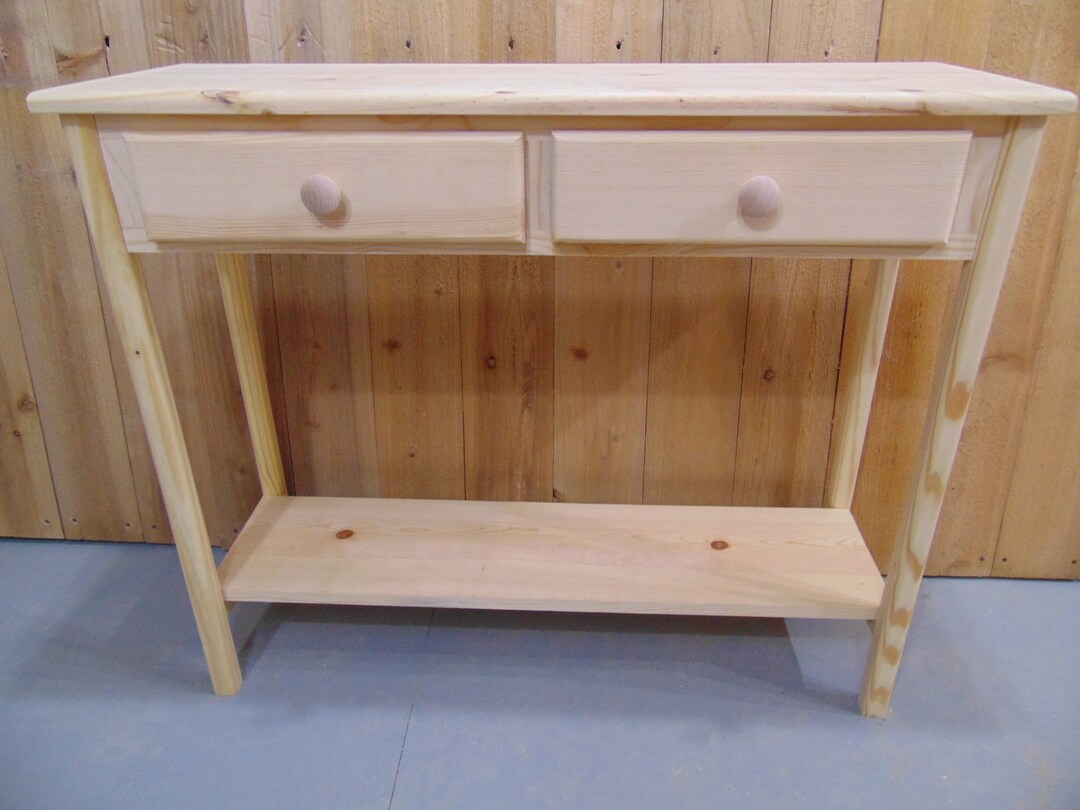 Console Table With Drawers, Console Table Wooden, Small Entry Table ...